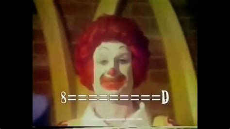 ronald mcdonald penis|Ronald McDonald (also known as The Penis Clown's) Speech.